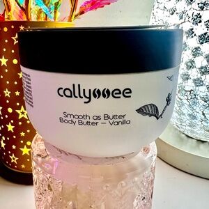 Callyssee SMOOTH-AS-BUTTER BODY BUTTER VANILLA 10.1 oz 300 ml NEW jar